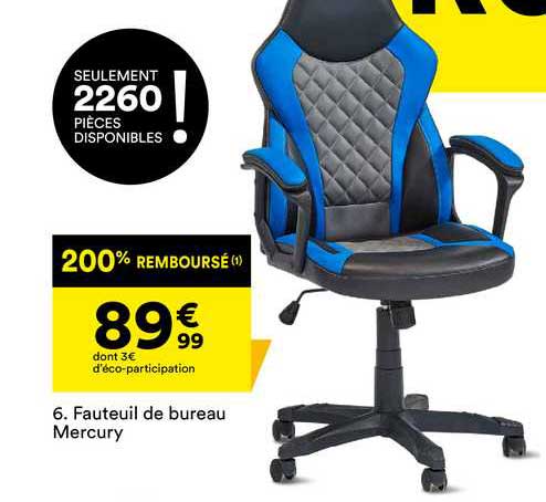 fauteuil de bureau mercury