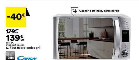 four micro-ondes gril candy