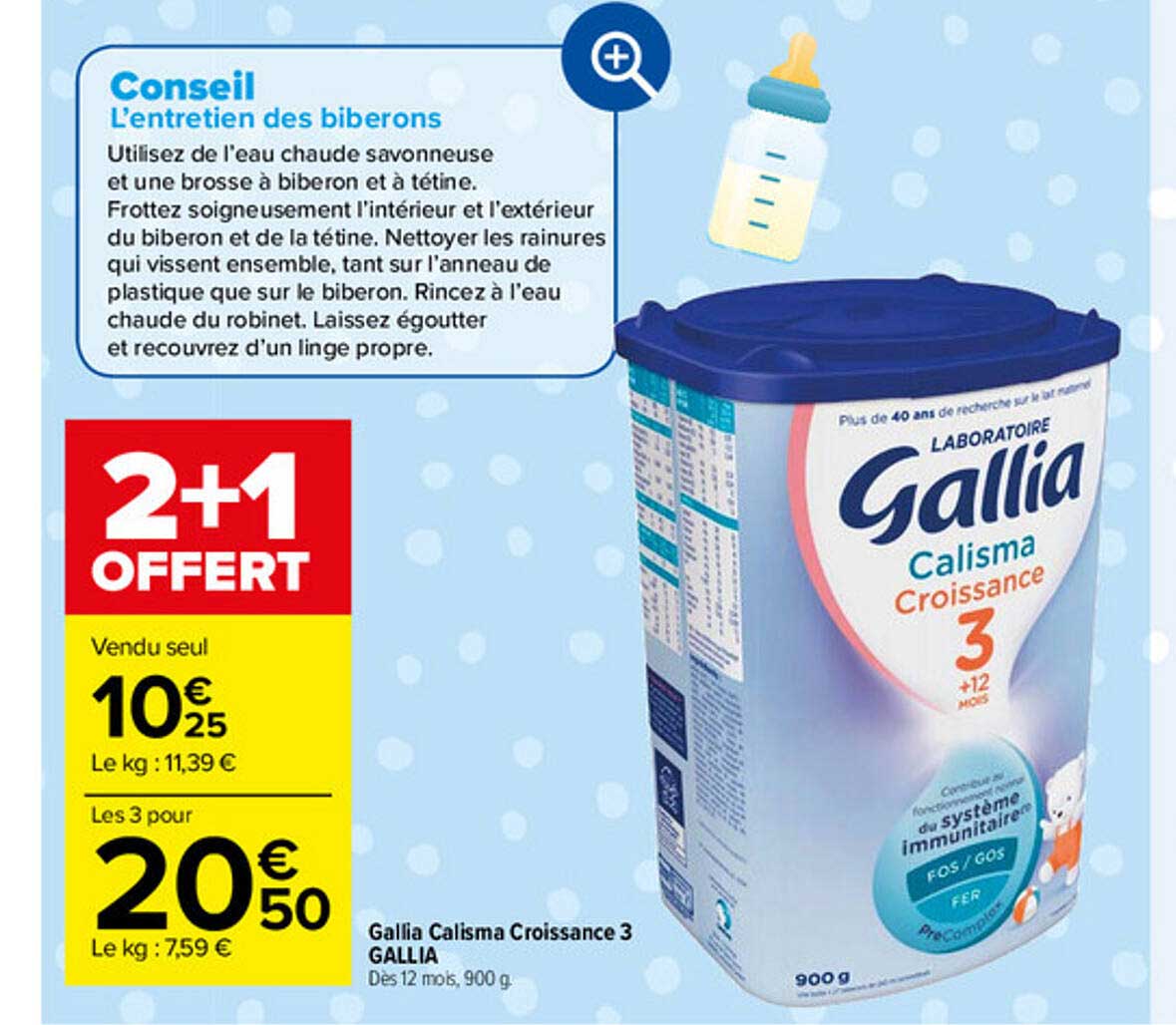 Gallia Calisma Croissance 3 Gallia