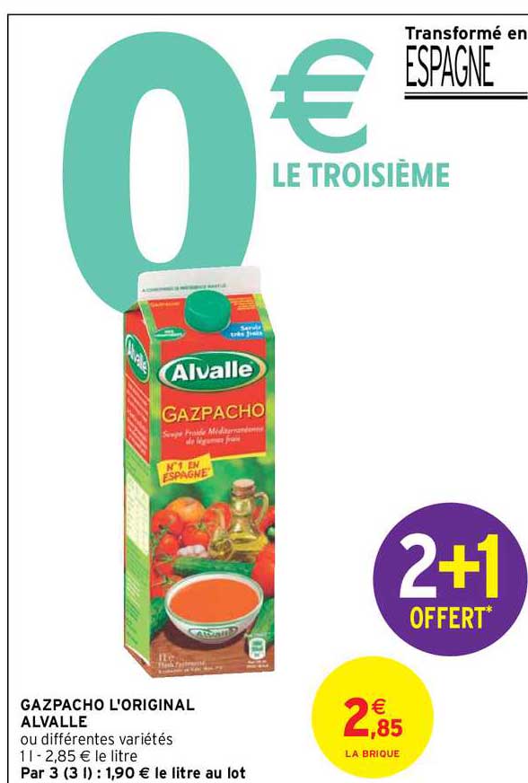 Gazpacho L'original Alvalle