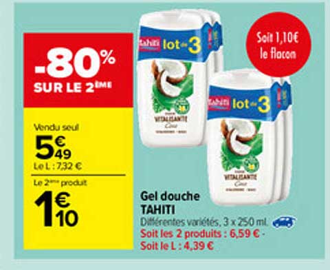Gel Douche Tahiti