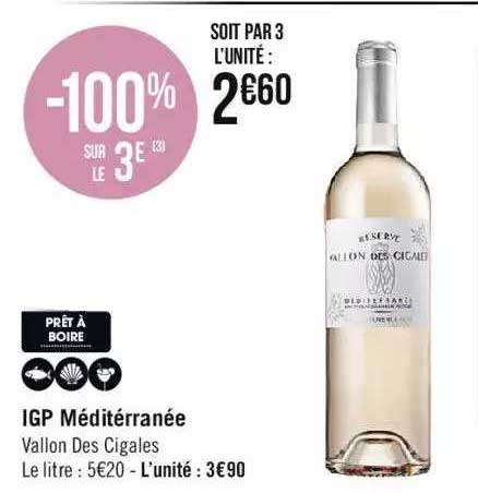 igp méditérranée vallon des cigales