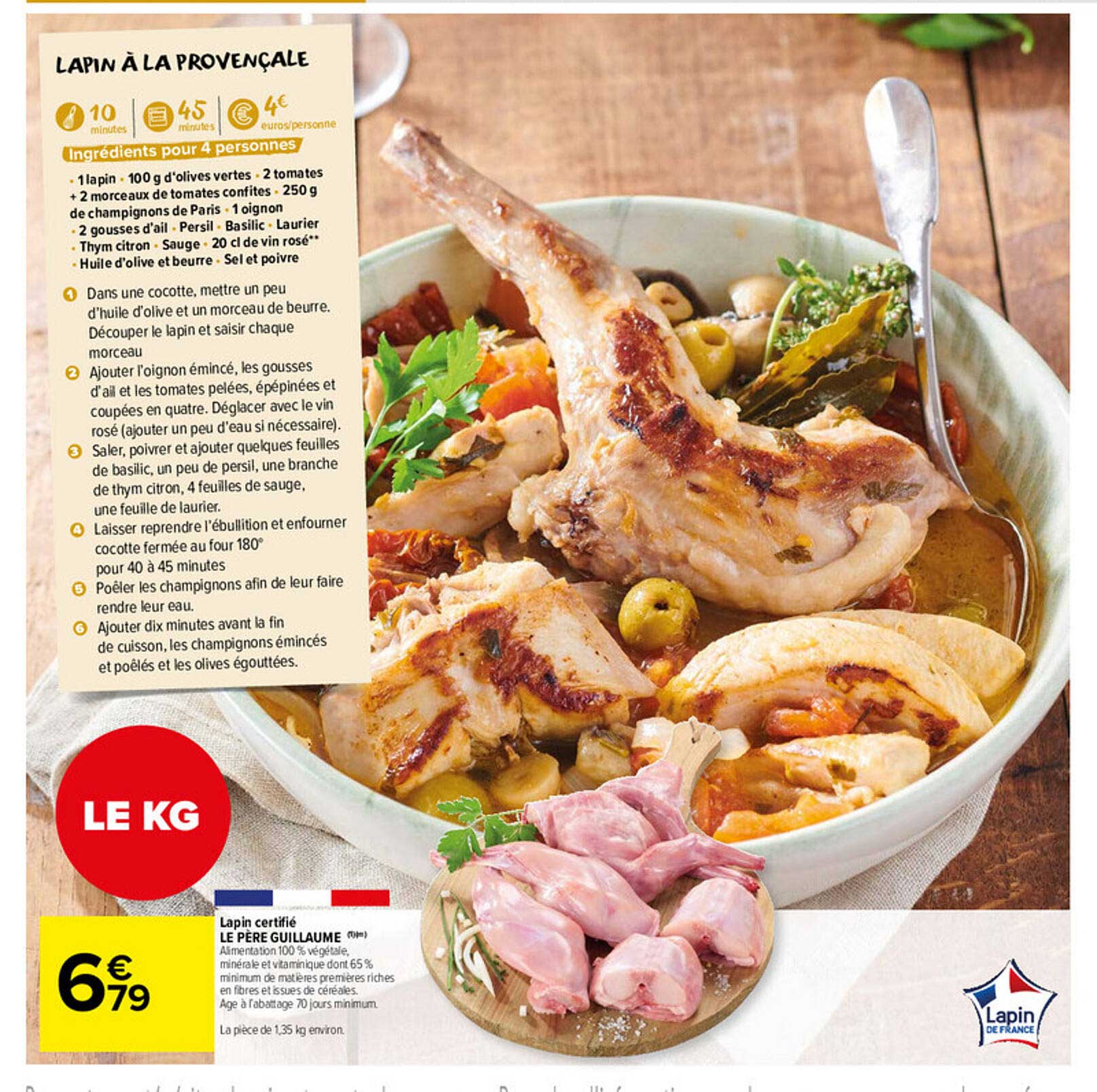 lapin certifié le père guillaume