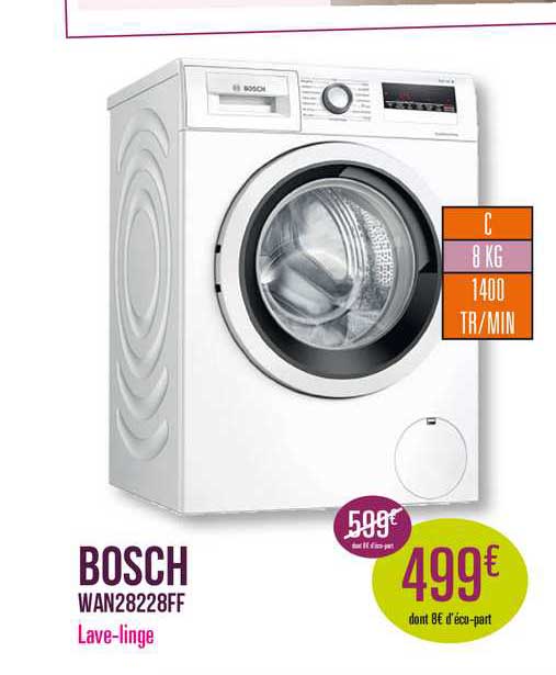 lave-linge bosch