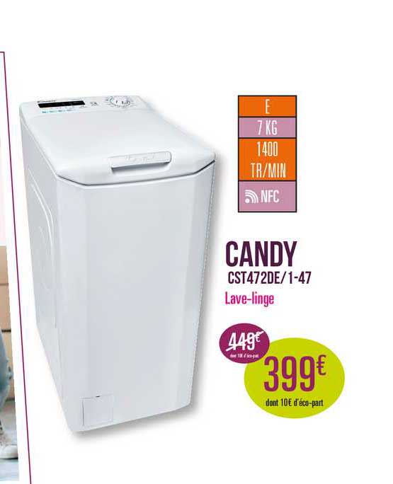 lave-linge candy