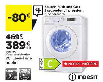 lave-linge hublot indesit