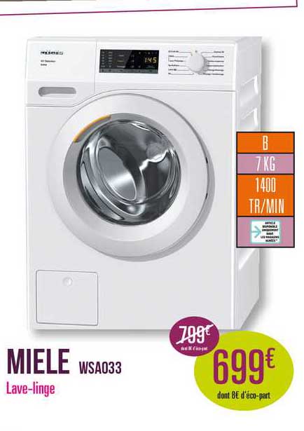 lave-linge miele
