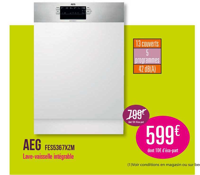 lave-vaisselle intégrable aeg