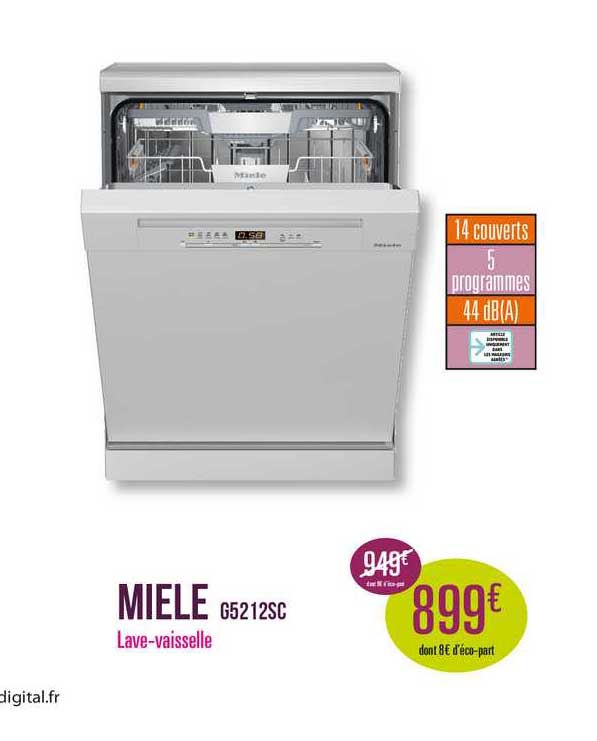 lave-vaisselle miele