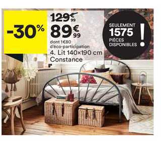 lit 140x190 cm constance