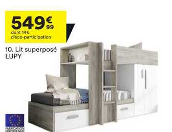 Lit Superposé Lupy