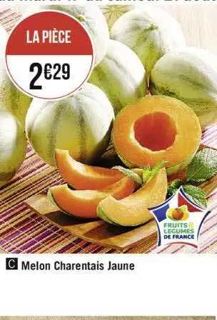 Melon Charentais Jaune