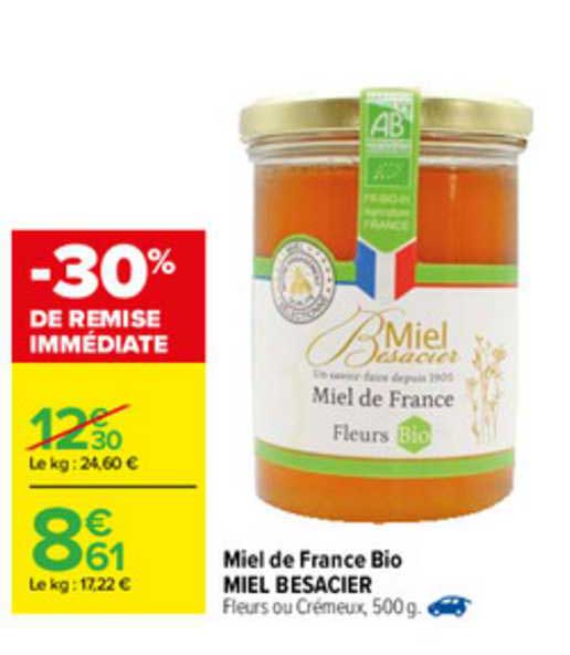 Miel De France Bio Miel Besacier