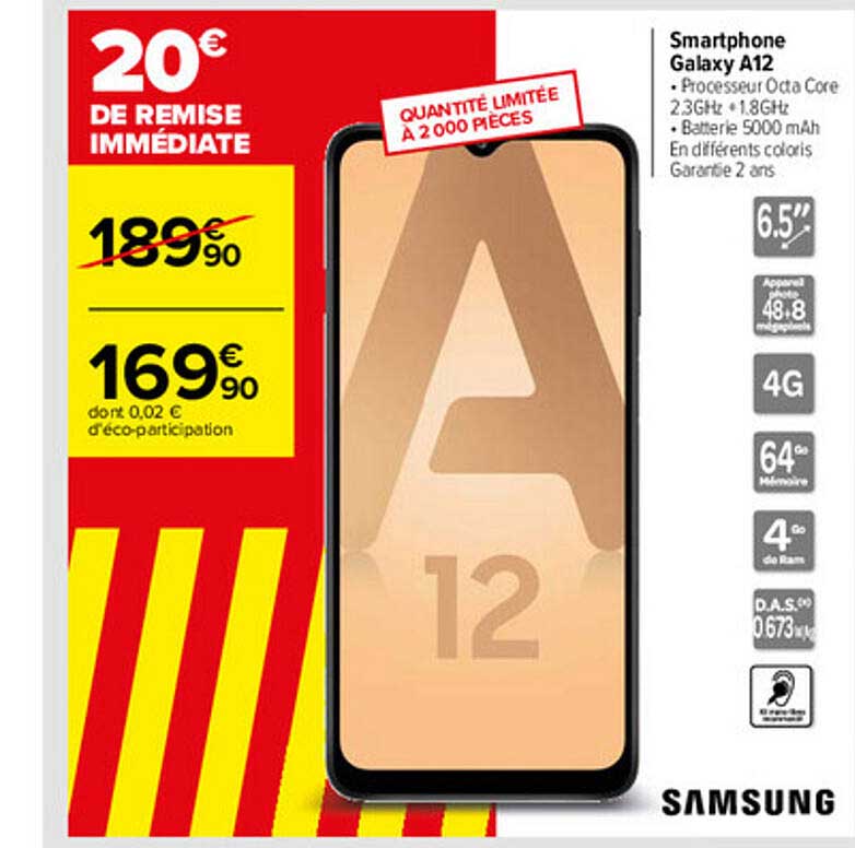 smartphone galaxy a12 samsung