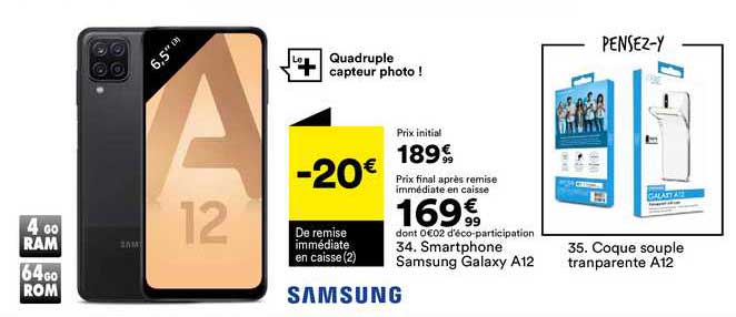 smartphone samsung galaxy a12