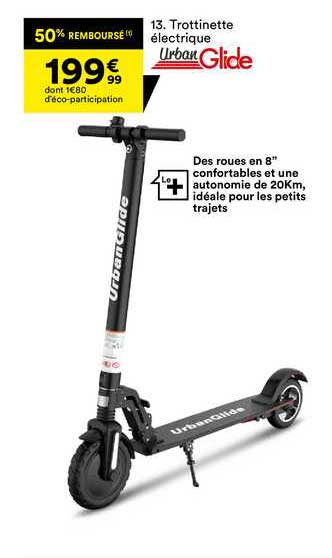 Trottinette électrique Urban Glide