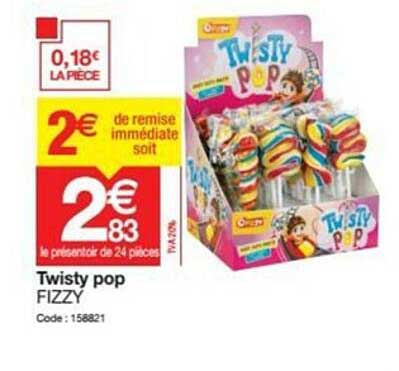 twisty pop fizzy