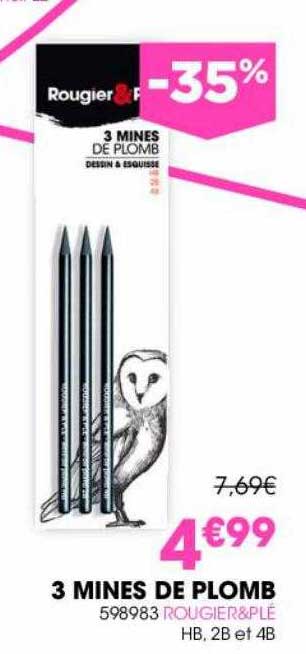 3 mines de plomb rougier&plé