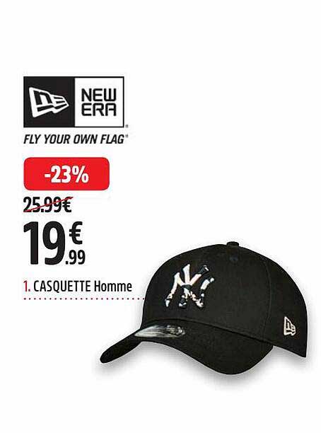 casquette homme new era