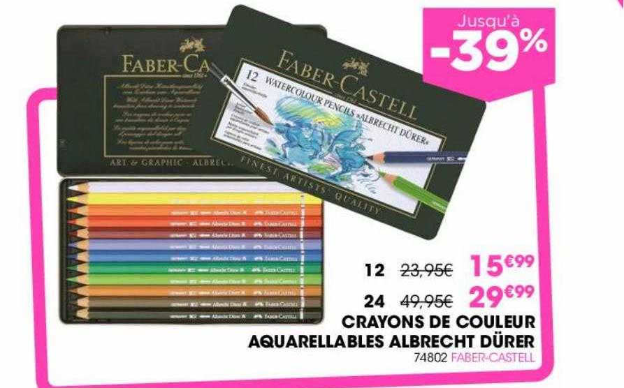 crayons de couleur aquarellables albrecht dürer