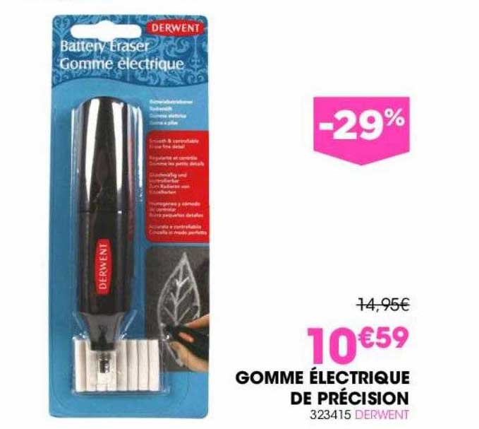 Gomme électrique De Précision