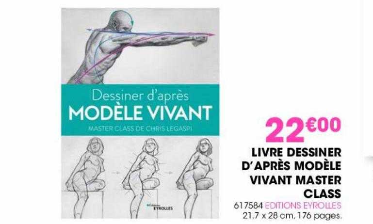 livre dessiner d'après modèle vivant master class