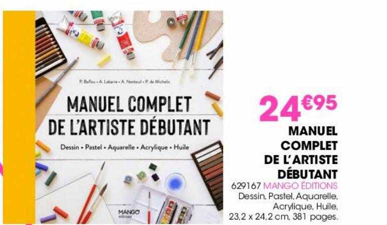 manuel complet de l'artiste débutant