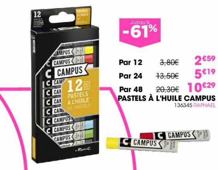 Pastels à L'huile Campus