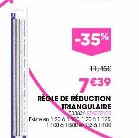 règle de réduction triangulaire