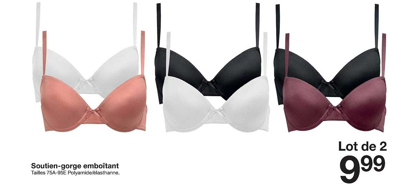 soutien-gorge emboîtant