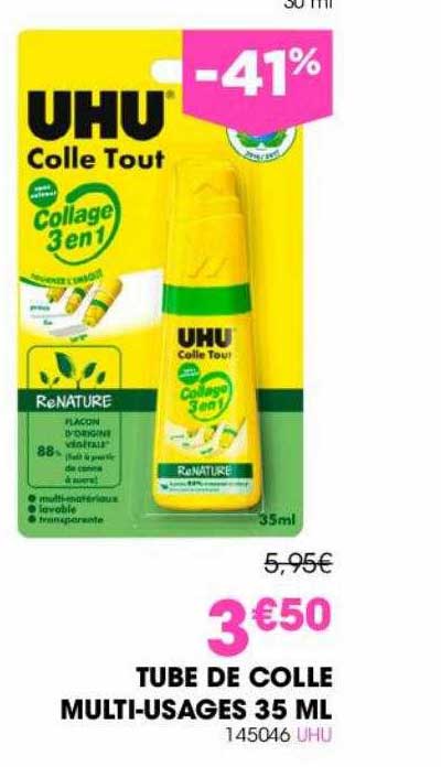 tube de colle multi-usages 35 ml