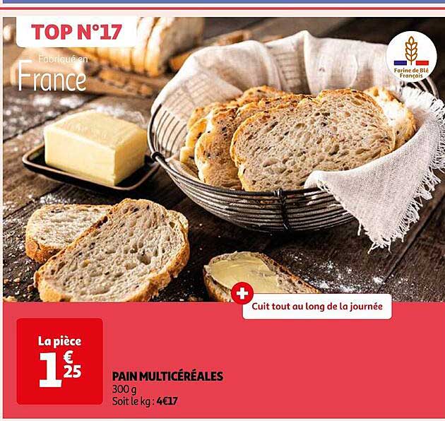 Pain Multicéréales