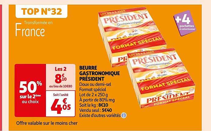 Beurre Gastronomique Président