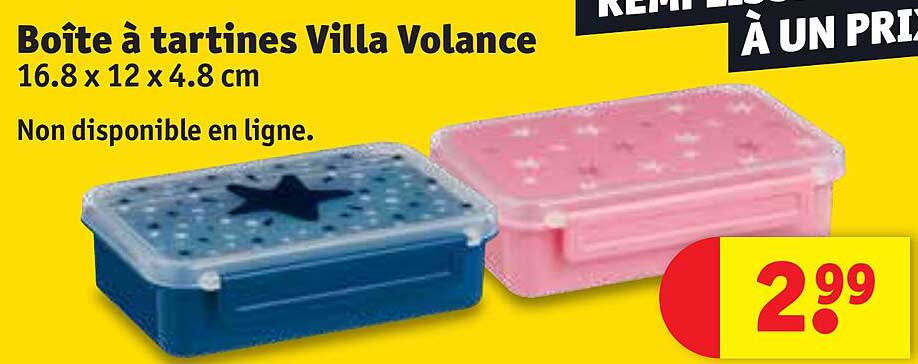 boîte à tartines villa volance