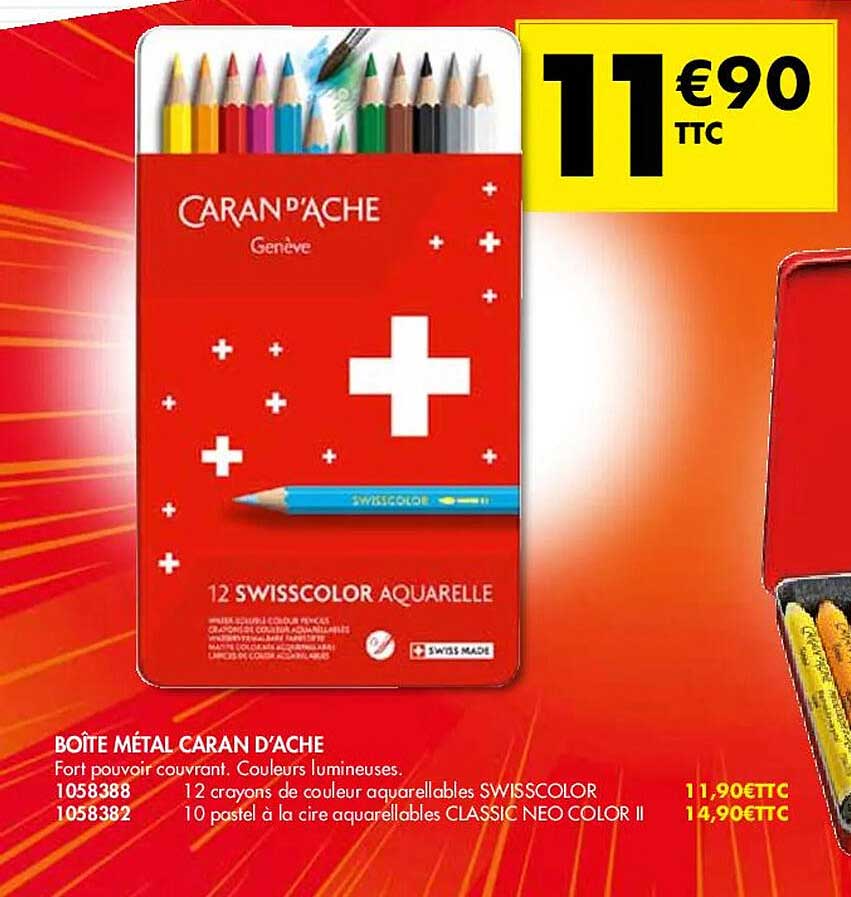 boîte métal caran d'ache