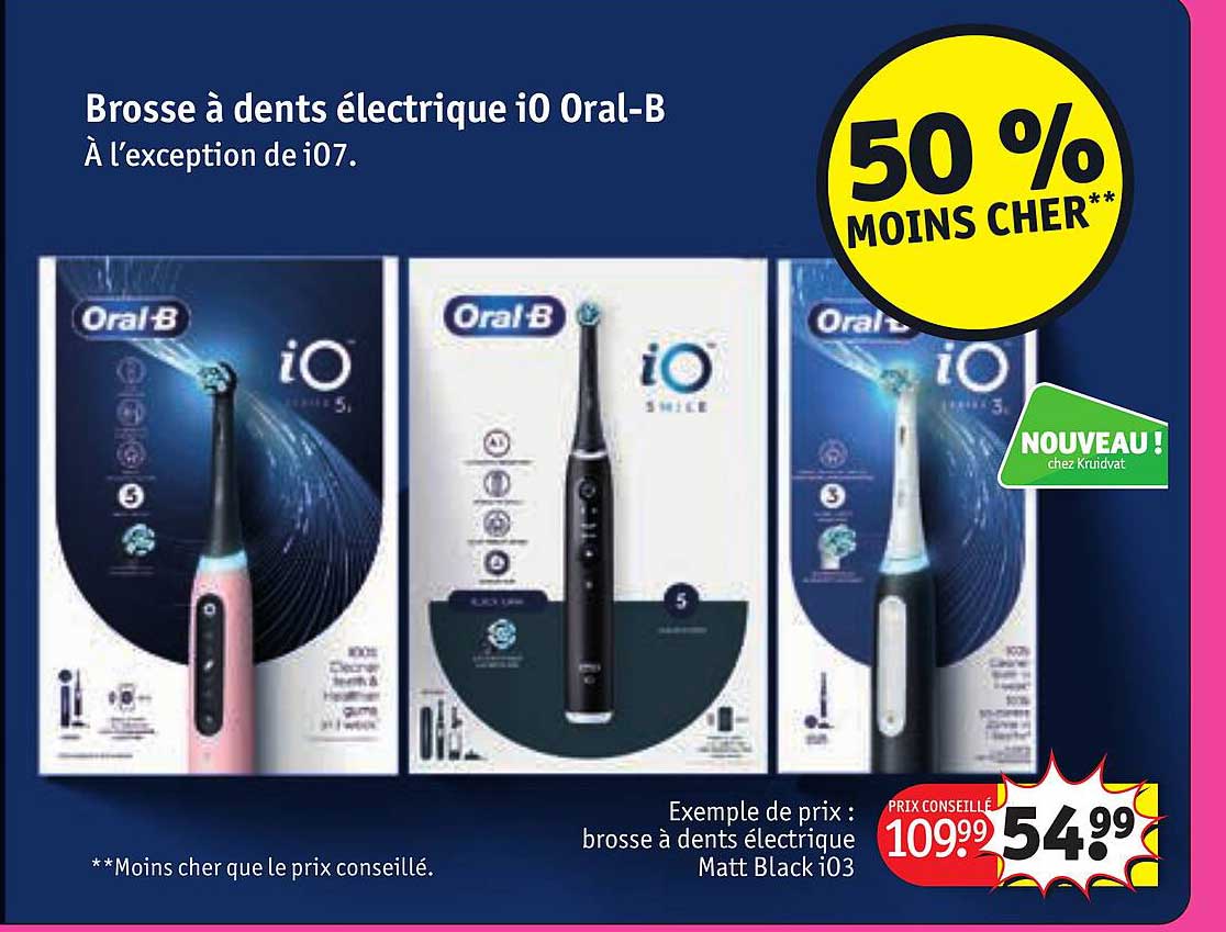 brosse à dents électrique i0 oral-b