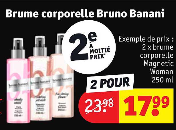 brume corporelle bruno banani