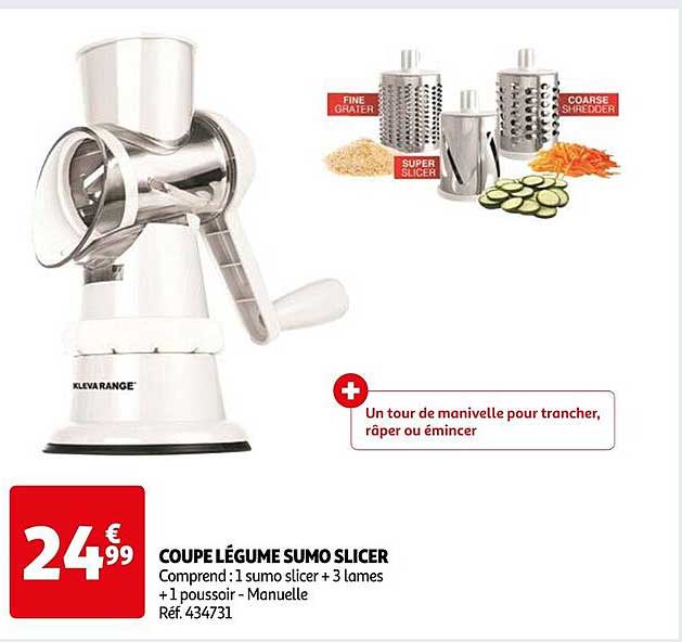 coupe légume sumo slicer