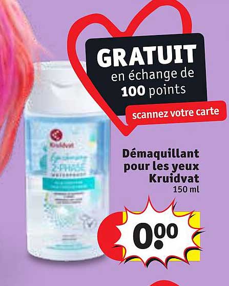 Démaquillant Pour Les Yeux Kruidvat