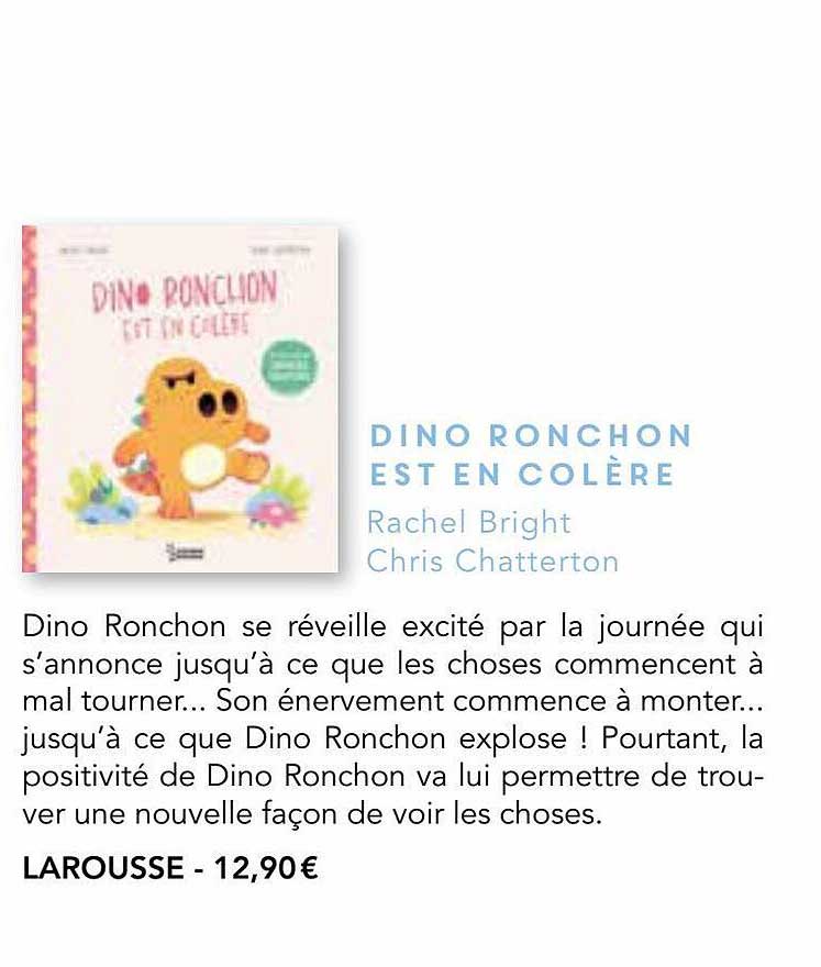 dino ronchon est en colère - rachel bright, chris chatterton