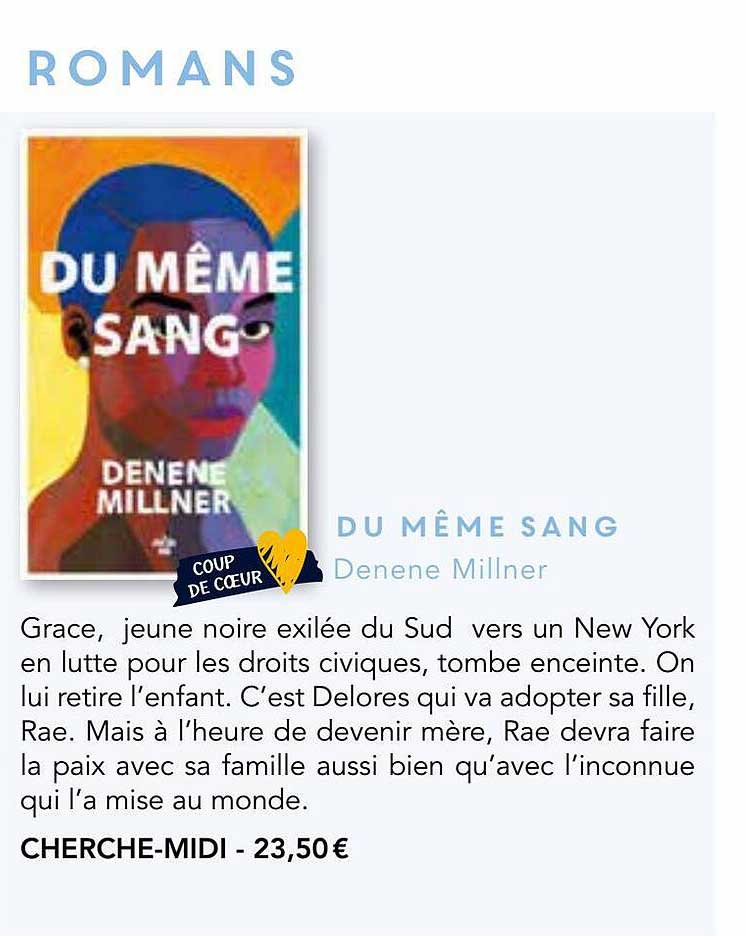 du même sang - denene millner
