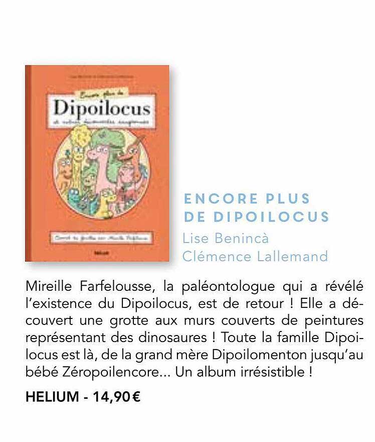 encore plus de dipoilocus - lise benincà, clémence lallemand