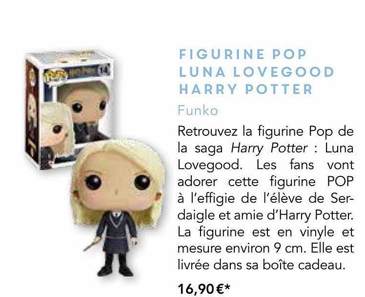 figurine pop luna lovegood harry potter - funko