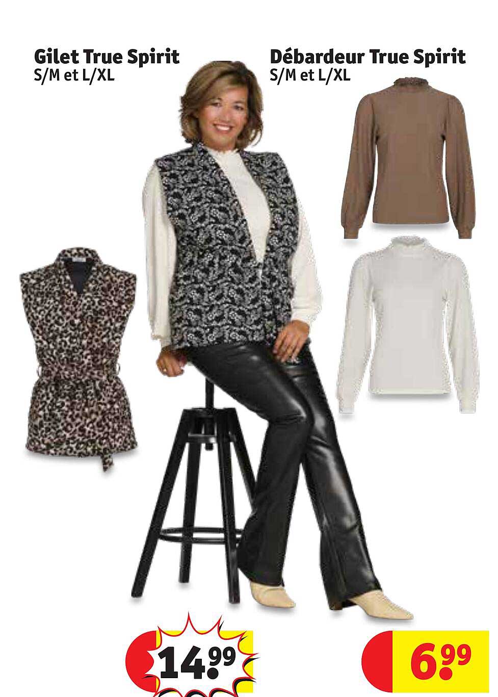 Gilet True Spirit, Débardeur True Spirit