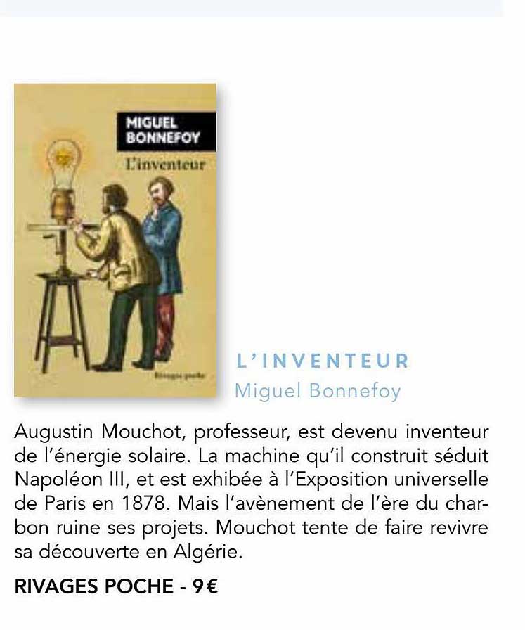 l'inventeur - miguel bonnefoy