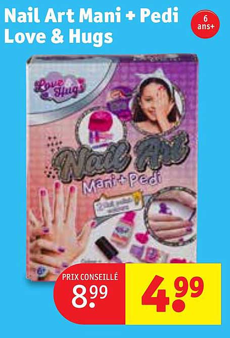 Nail Art Mani + Pedi Love & Hugs