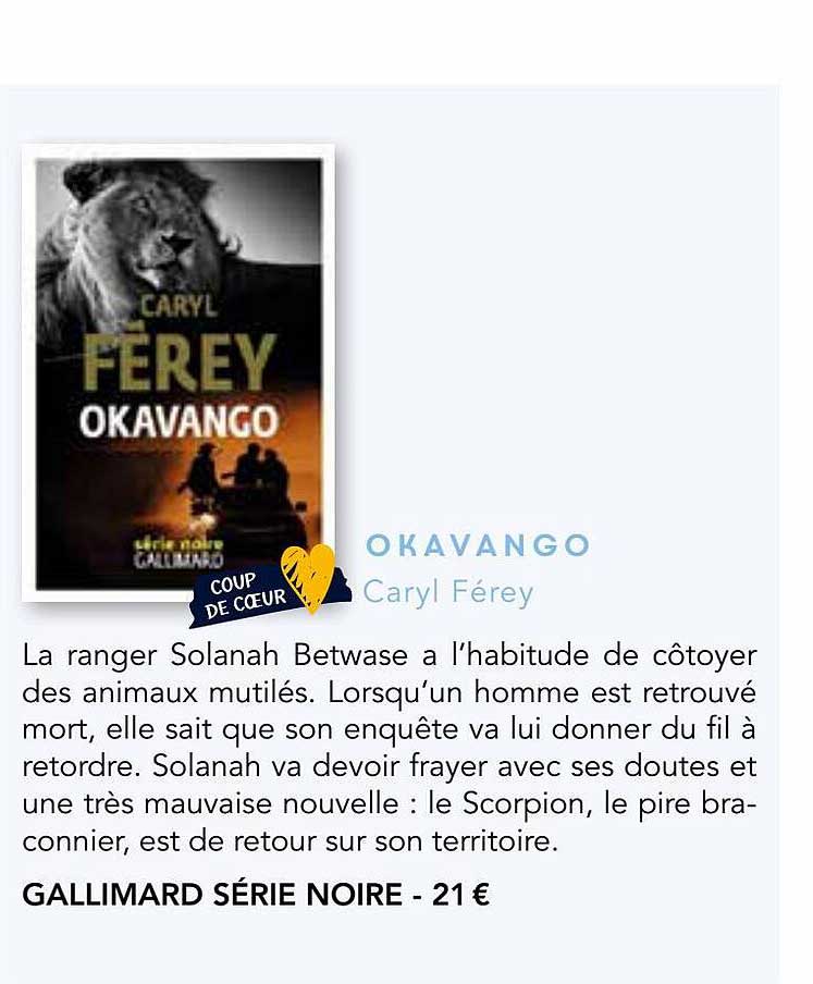 okavango - caryl férey