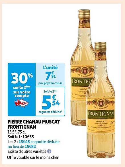 pierre chanau muscat frontignan