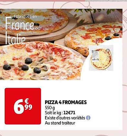 Pizza 4 Fromages