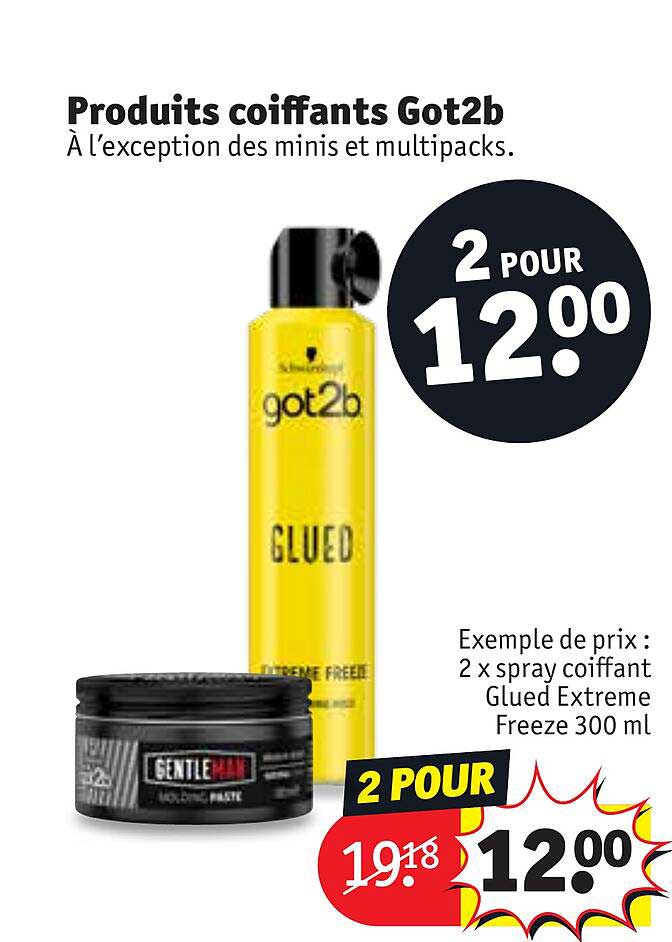 produits coiffants got2b